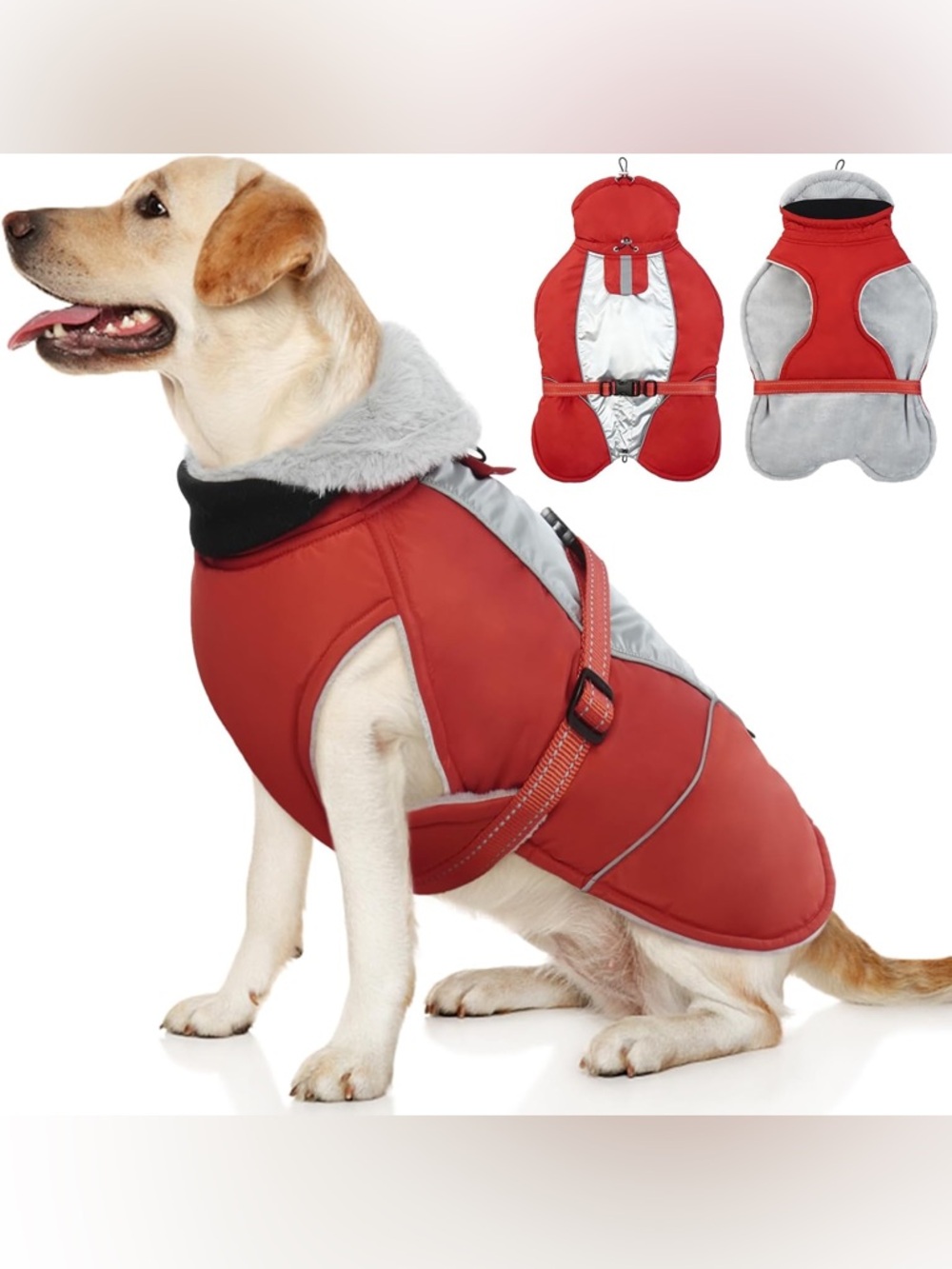 Kuoser Reflective Warm Dog Jacket